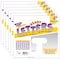 Trend Enterprises White 4 Casual Uppercase Ready Letters, PK6 T1567 - alternate 1
